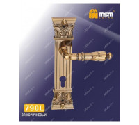 Ручка на планке MSM 790 L BR (коричневая)
