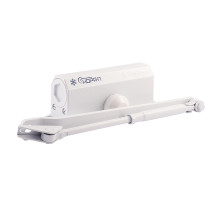 Доводчик НОРА-М №3S большой (от 50 до 80 кг) (белый) морозостойкий