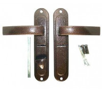 Ручка к замку ЭЛЬБОР 1,06,41,43 - 4,643 КАПЛЯ МА (R)