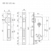 Корпус замка НОРА-М КЗВ-102 (45мм) (хром)