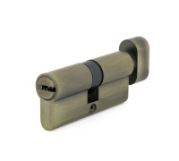 Евроцилиндр Palladium ZN 70 C BK AB (30Вх30) перф. вертушка бронза