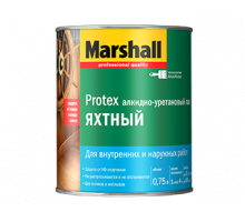 Лак яхтный/Protex глянцевый 0,75л Marshall